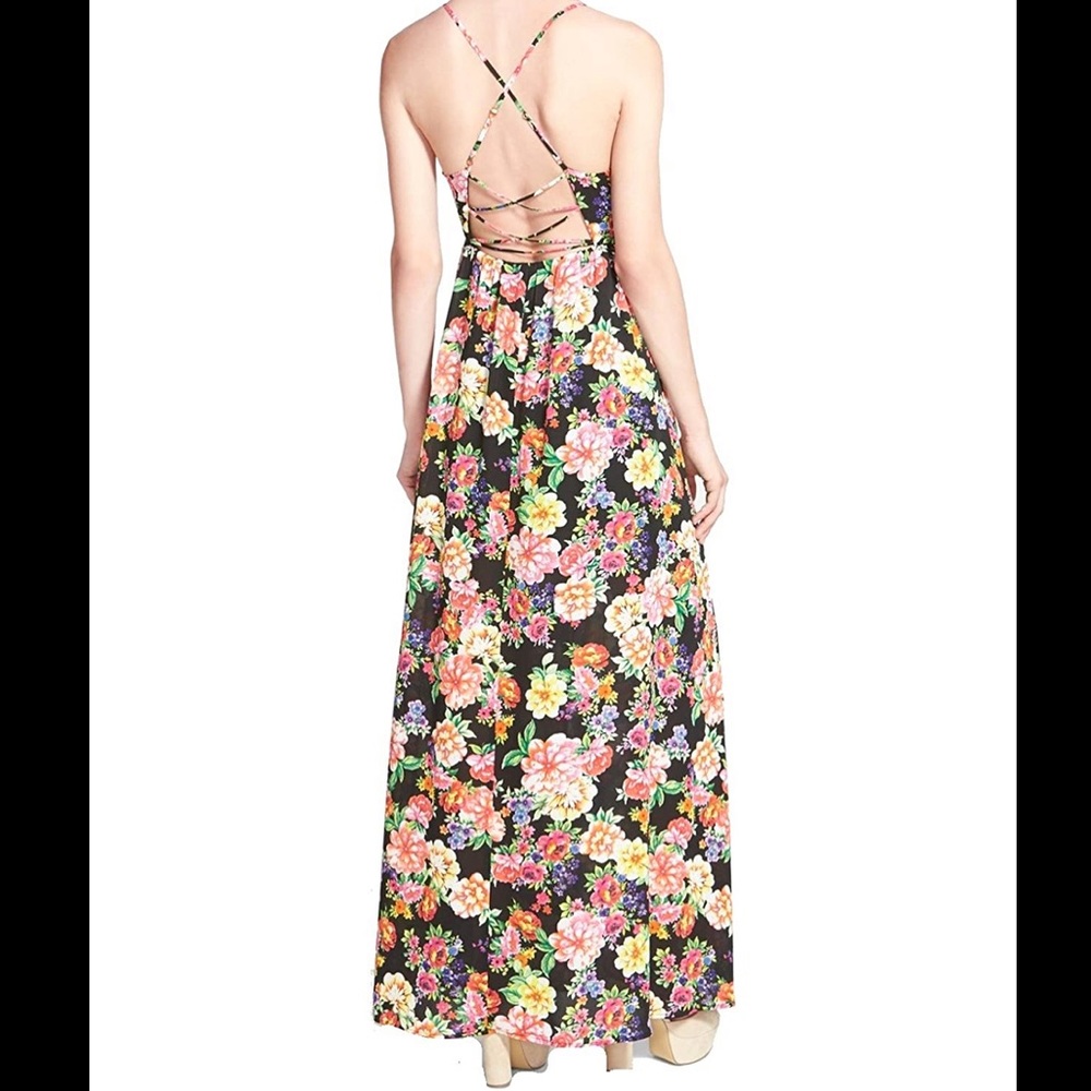 Lucca Couture Floral Maxi Dress - Picture 2 of 10
